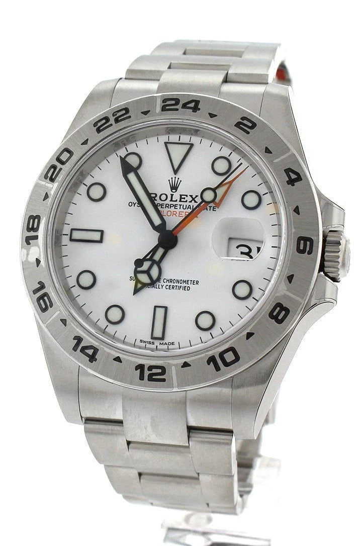 Explorer II White Dial Stainless Steel Men's Watch 216570.