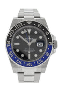 GMT-Master II Batman 40 Black Dial Steel Men's Watch 116710BLNR 116710.