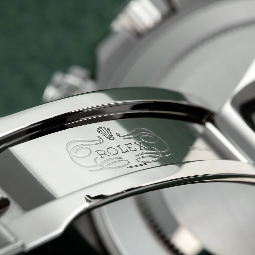 Rolex Daytona White Gold Steel Dial Oysterflex Strap 116519ln-0027