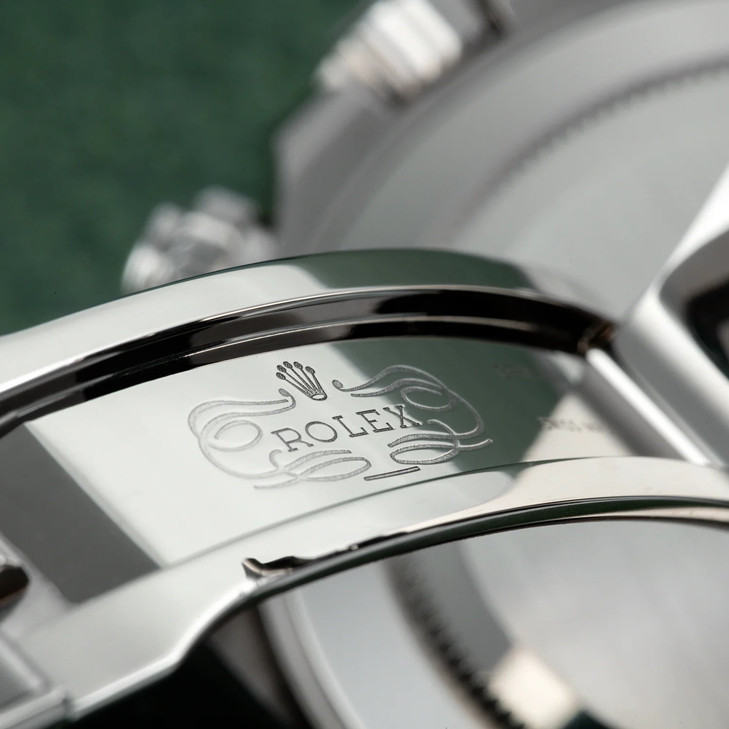 Rolex Daytona White Gold Steel Dial Oysterflex Strap 116519ln-0027