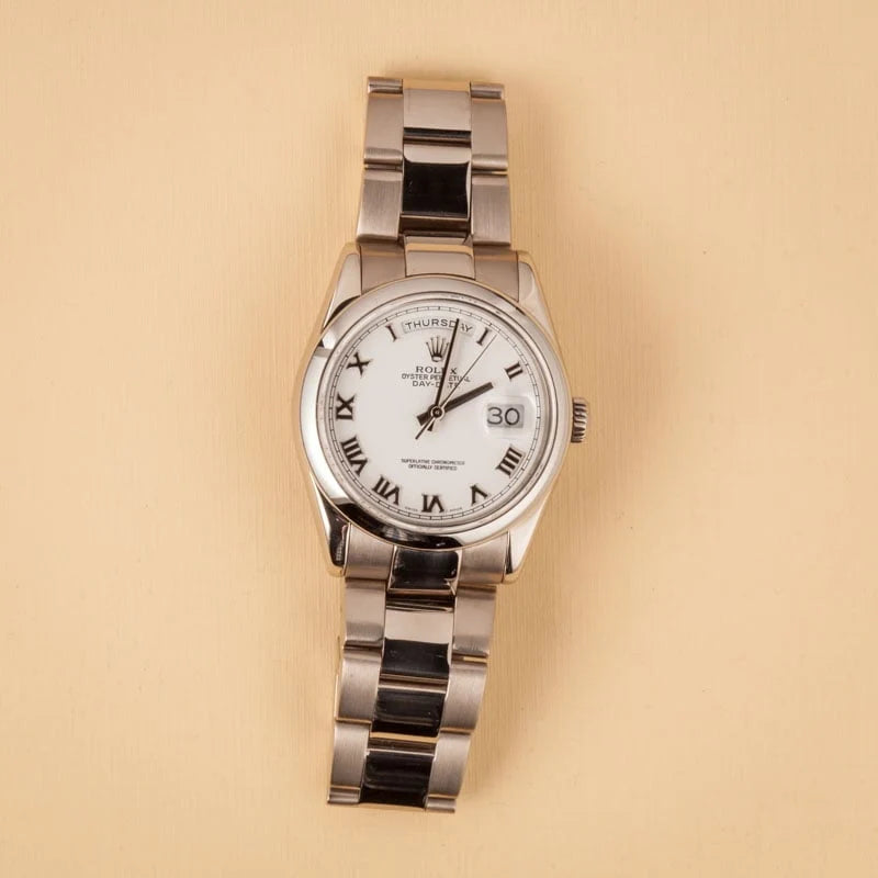 Rolex Day-Date 118209 White Gold