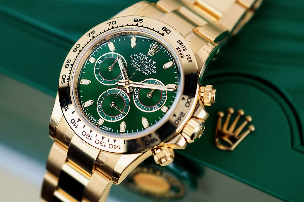 Daytona Yellow Gold Green Dial 116508 Unworn 2020.