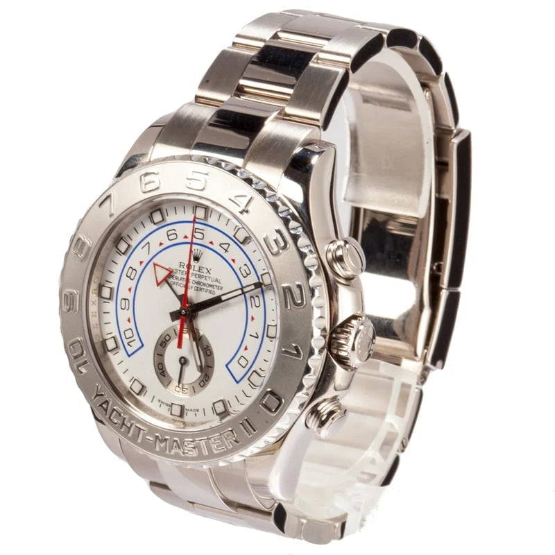 Rolex Yacht-Master II Ref 116689 White Gold