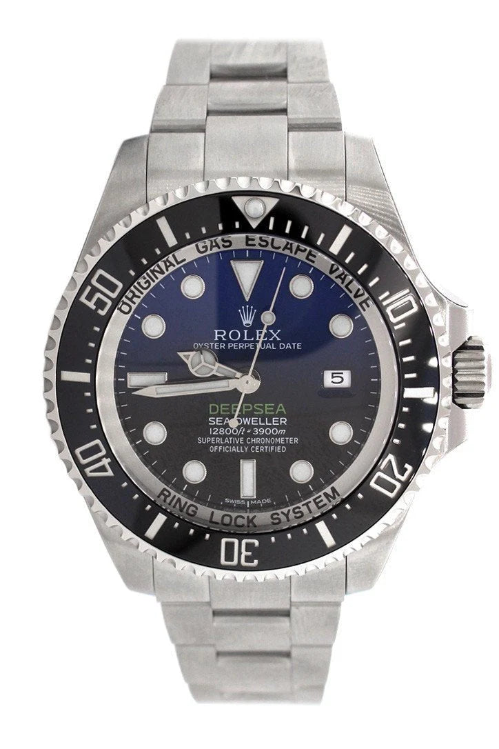 Sea Dweller Deepsea 44 Deep Blue Dial Stainless Steel Men's Watch 116660.