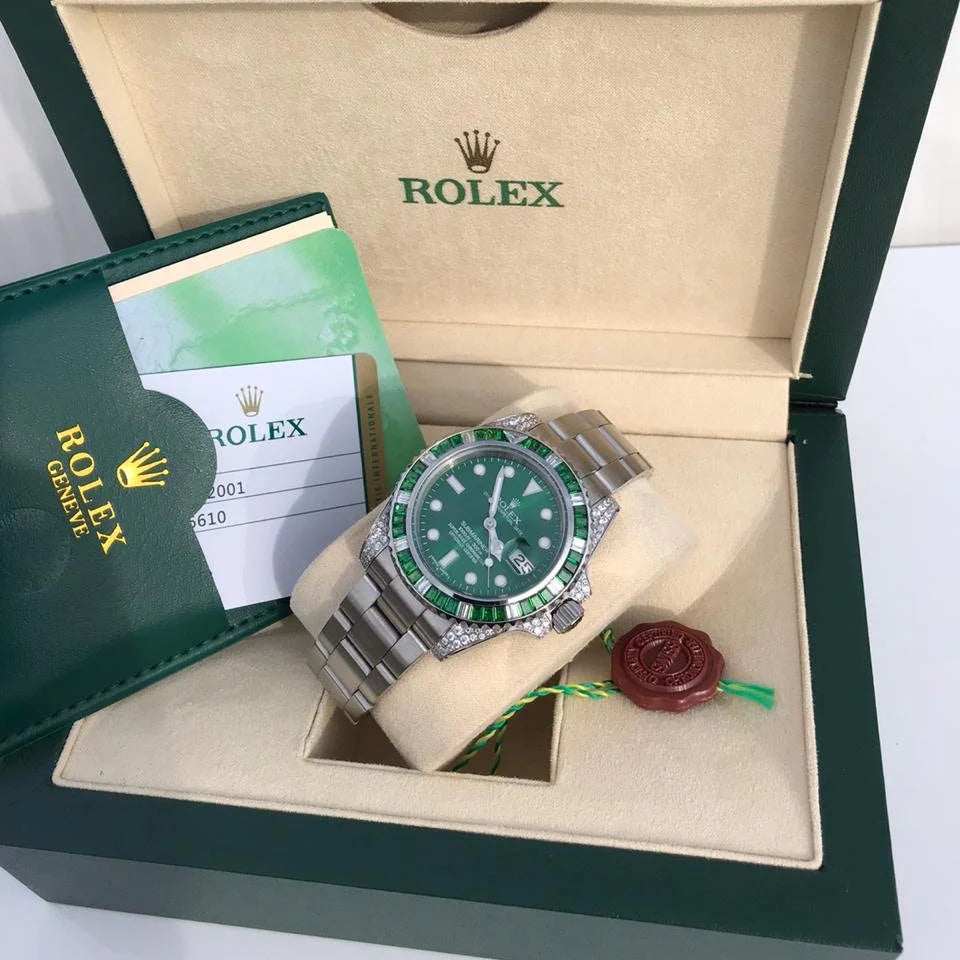Rolex Submariner Date 116659SABR 18K White Gold Diamonds Sapphires UNWORN