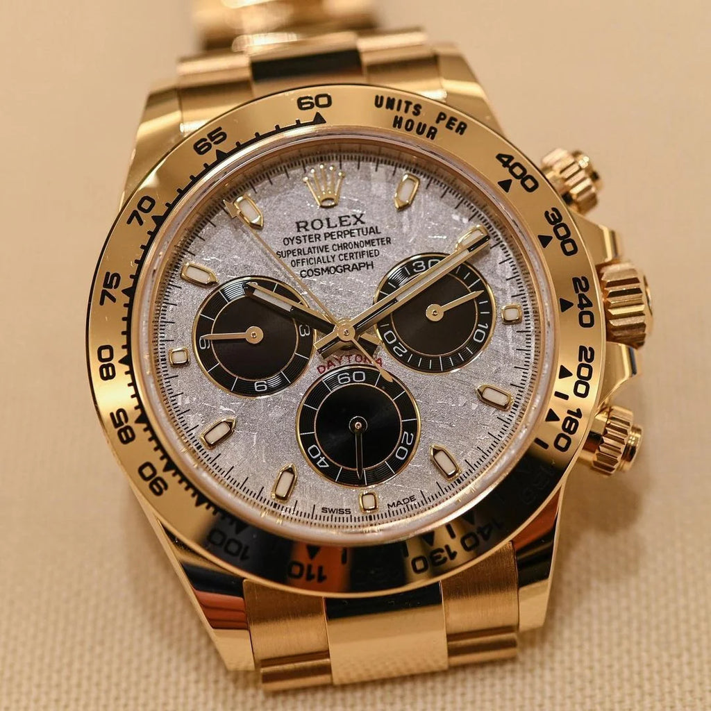 Rolex Cosmograph Daytona Yellow Gold Meteorite 116508-0015