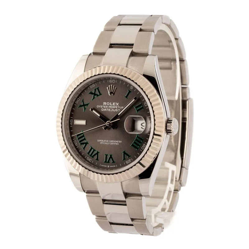 Rolex Datejust 41 126334 Wimbledon Dial