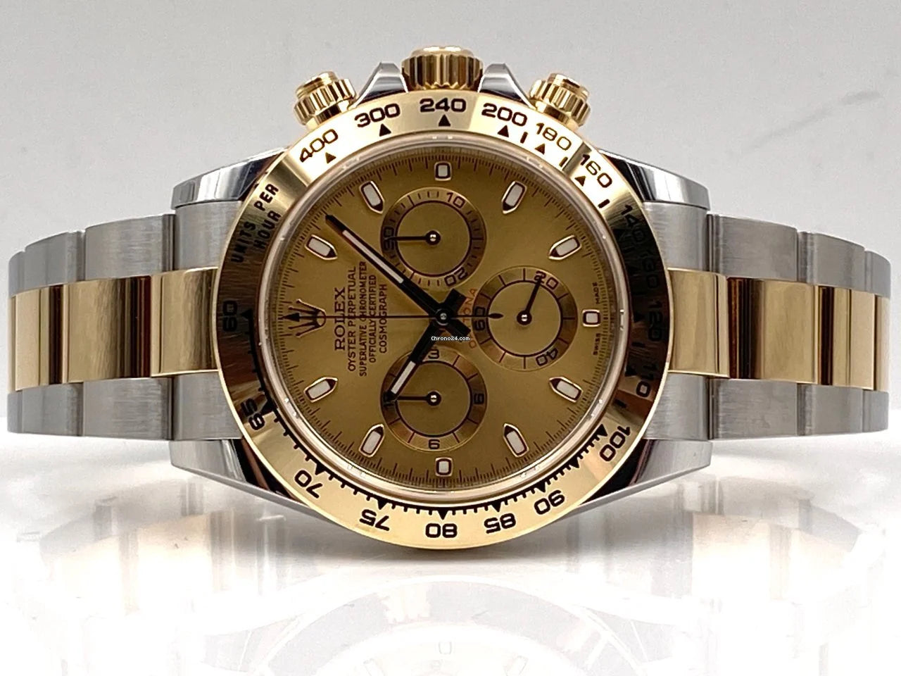 Daytona Two Tone Champagne Dial 116503 Unworn.
