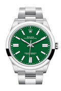 Oyster Perpetual 41 Green Dial Oyster Bracelet Watch 124300.