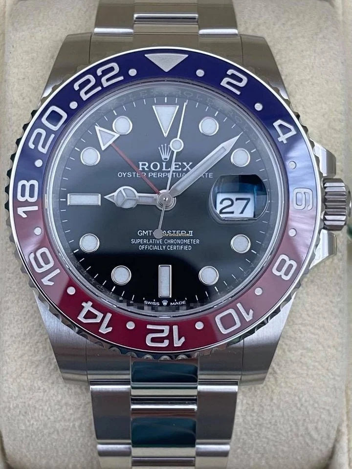 GMT-Master II Pepsi Oyster Bracelet 126710BLRO 2021 Unworn.