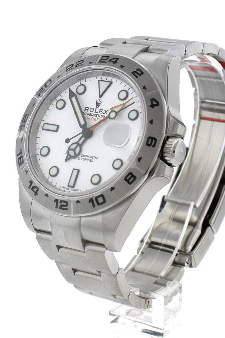 Explorer II White Dial Stainless Steel Men's Watch 216570.