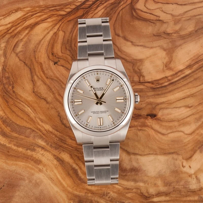 Rolex Oyster Perpetual 124300 Silver