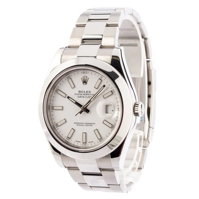 Rolex Datejust II 116300 White