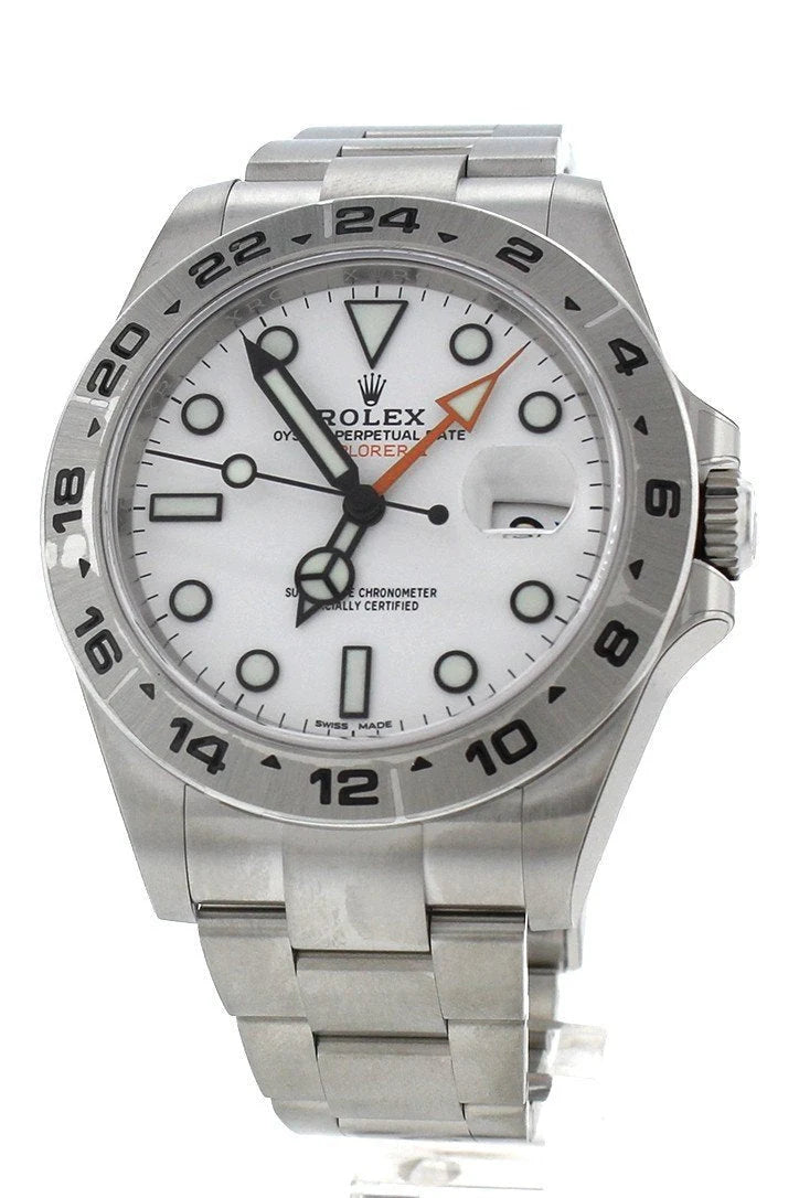 Explorer II White Dial Stainless Steel Men's Watch 216570.
