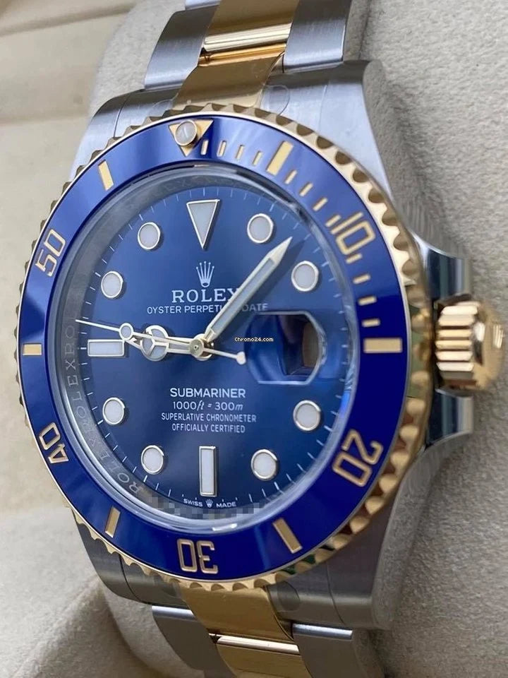 Submariner Date 41mm Blue Dial Two Tone 126613LB 2021 Unworn.