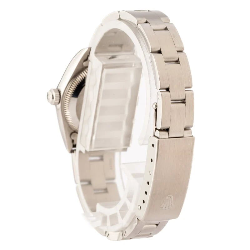 Ladies Rolex Oyster Perpetual 76094 Black Dial