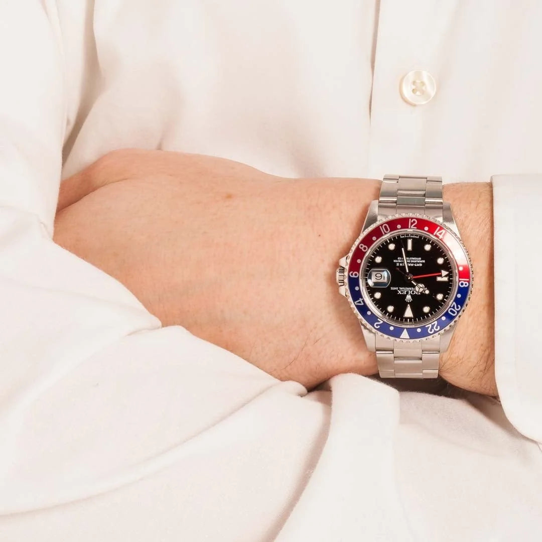 Rolex GMT II 16710 Blue & Red Pepsi