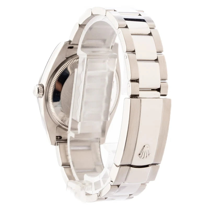 Rolex Date 115200 White Dial