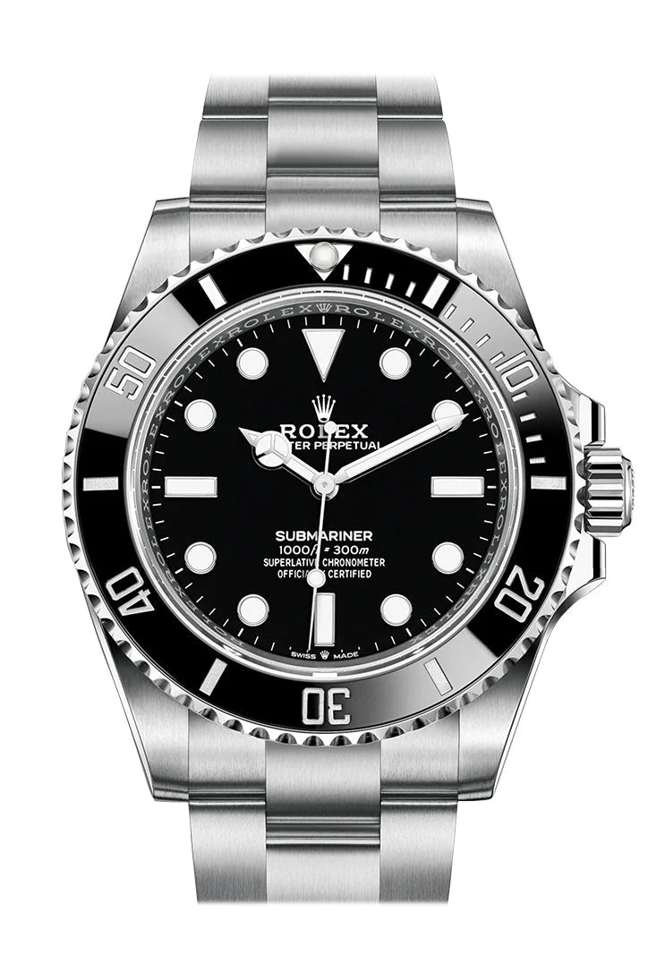 Submariner 41 Automatic Chronometer Black Dial Men's Watch 124060 New Release 2020.