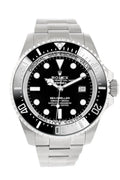 Sea-Dweller Deepsea 44 Black Dial Automatic Men's Stainless Steel Oyster Watch 126660.