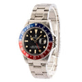Vintage Rolex GMT-Master 1675 Pepsi Stainless Steel