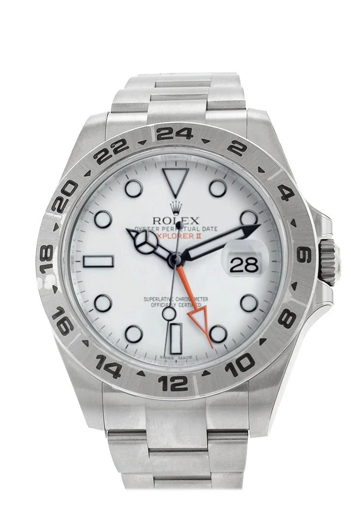 Explorer II White Dial Stainless Steel Men's Watch 216570.