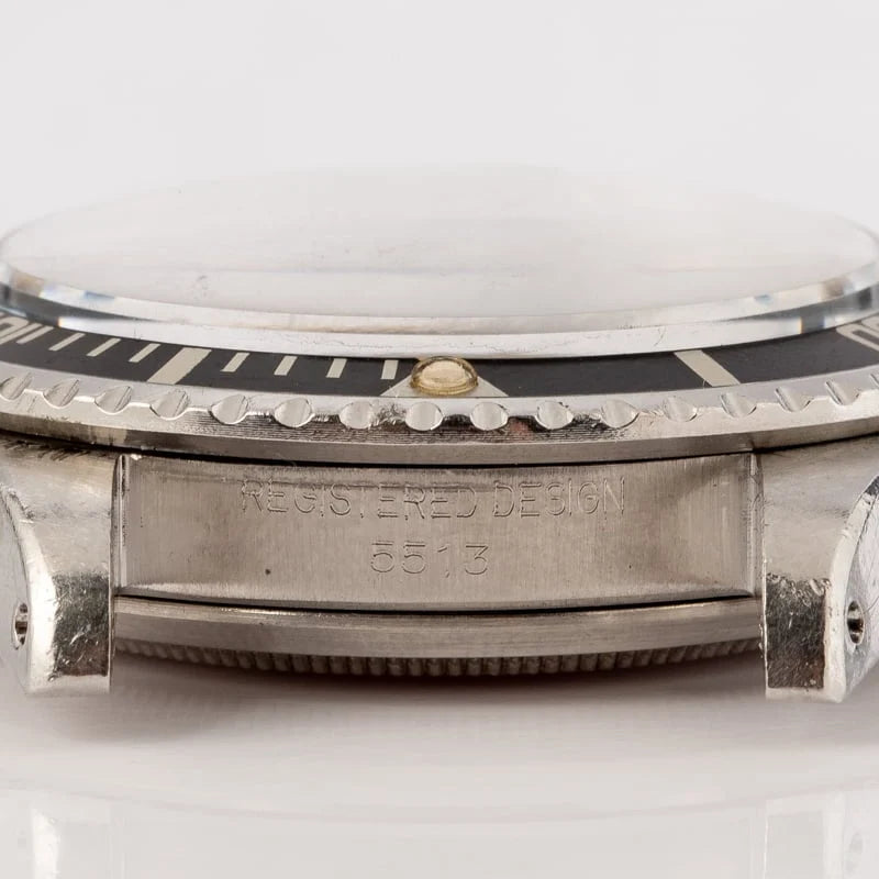 Vintage Rolex Submariner 5513 Stainless Steel