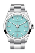 Oyster Perpetual 36 Turquoise Dial Oyster Bracelet Watch 126000.