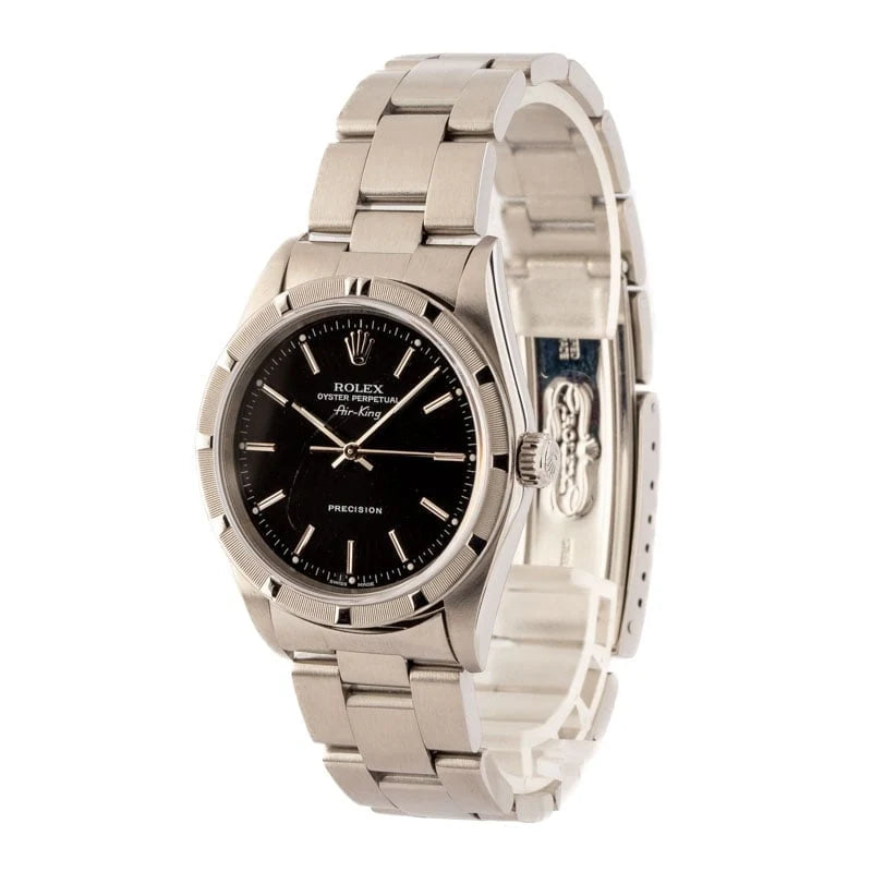Rolex Air-King 14010M Black Dial