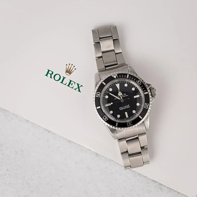 Vintage Rolex Submariner Ref 5513 "Meters First"
