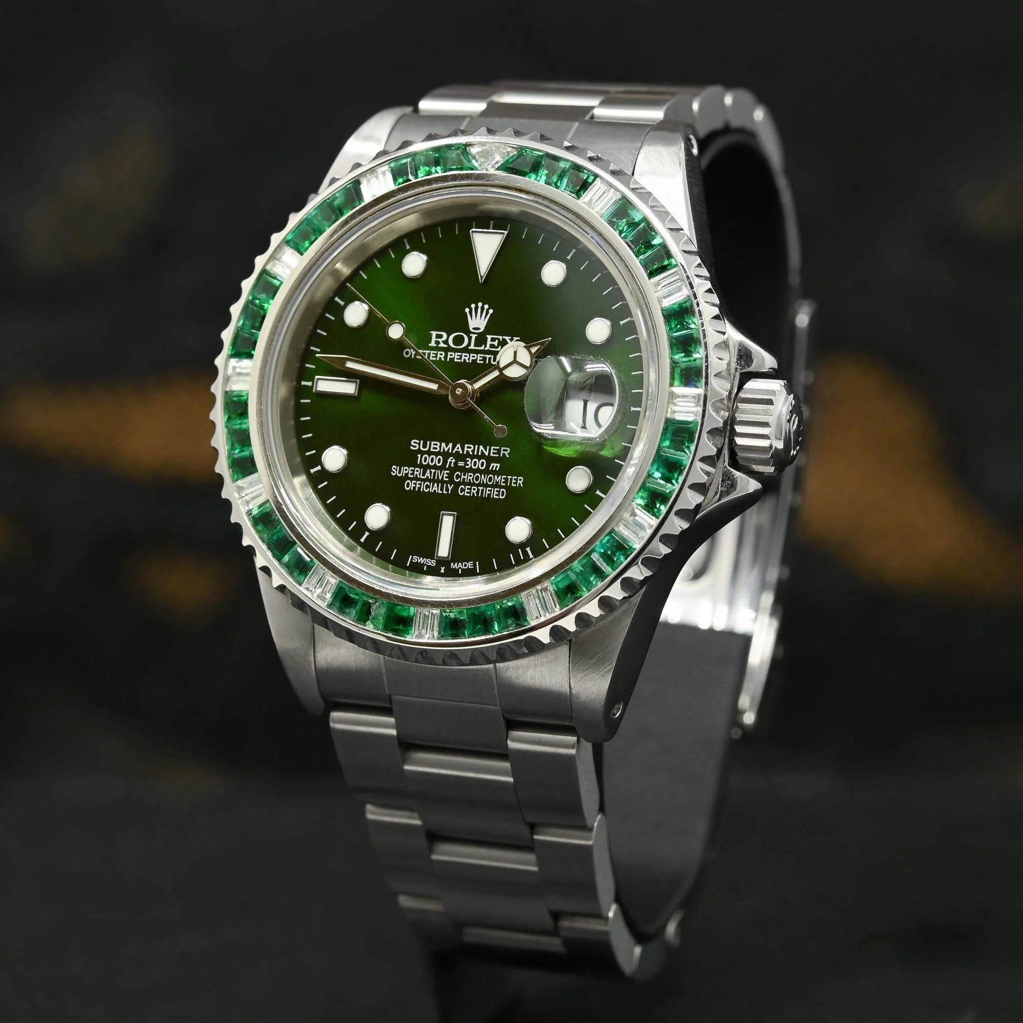 Rolex Submariner Date 116659SABR 18K White Gold Diamonds Sapphires UNWORN
