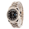 Rolex Day-Date II 218239 Black Diamond Dial
