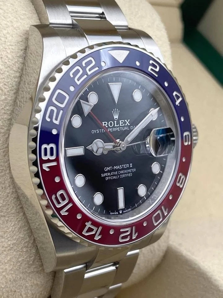 GMT-Master II Pepsi Oyster Bracelet 126710BLRO 2021 Unworn.