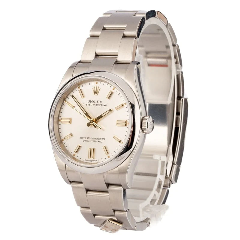Rolex Oyster Perpetual 126000 Silver
