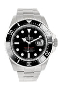 Sea Dweller Black Dial Stainless Steel Mens Watch 126600.