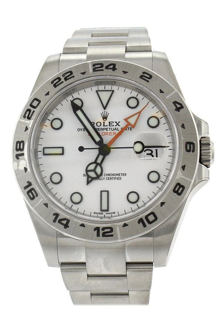 Explorer II White Dial Stainless Steel Men's Watch 216570.